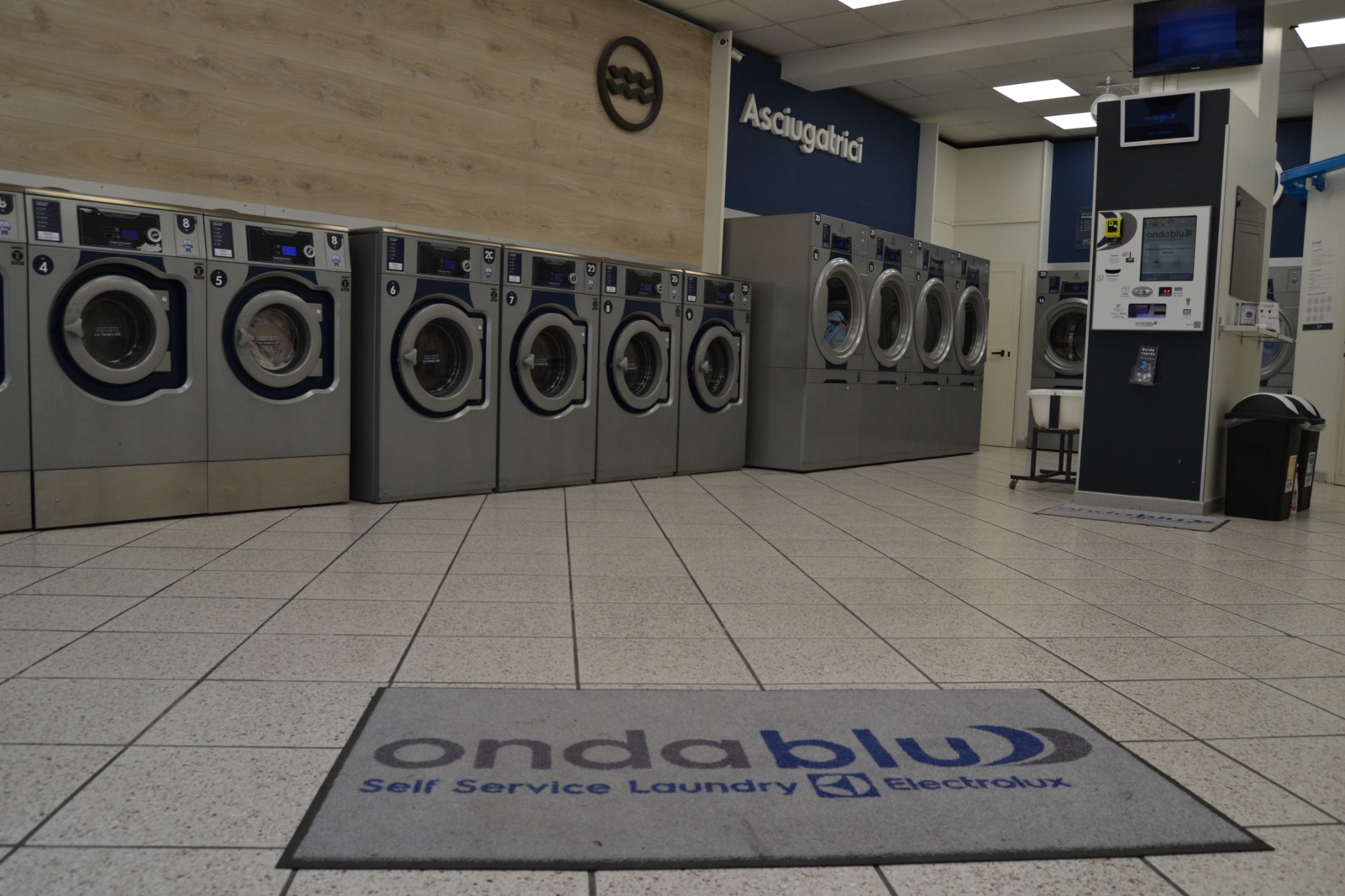 OndaBlu Carmine self service laundry Salerno