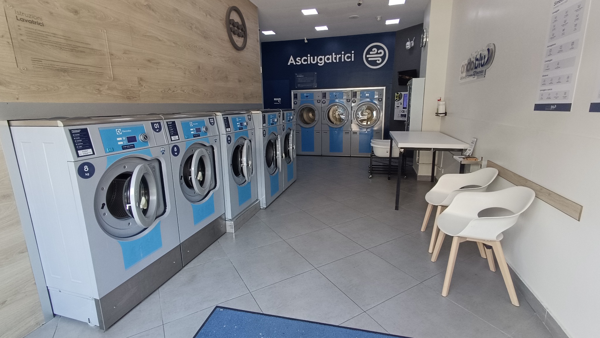 OndaBlu Torrione self service laundry Salerno